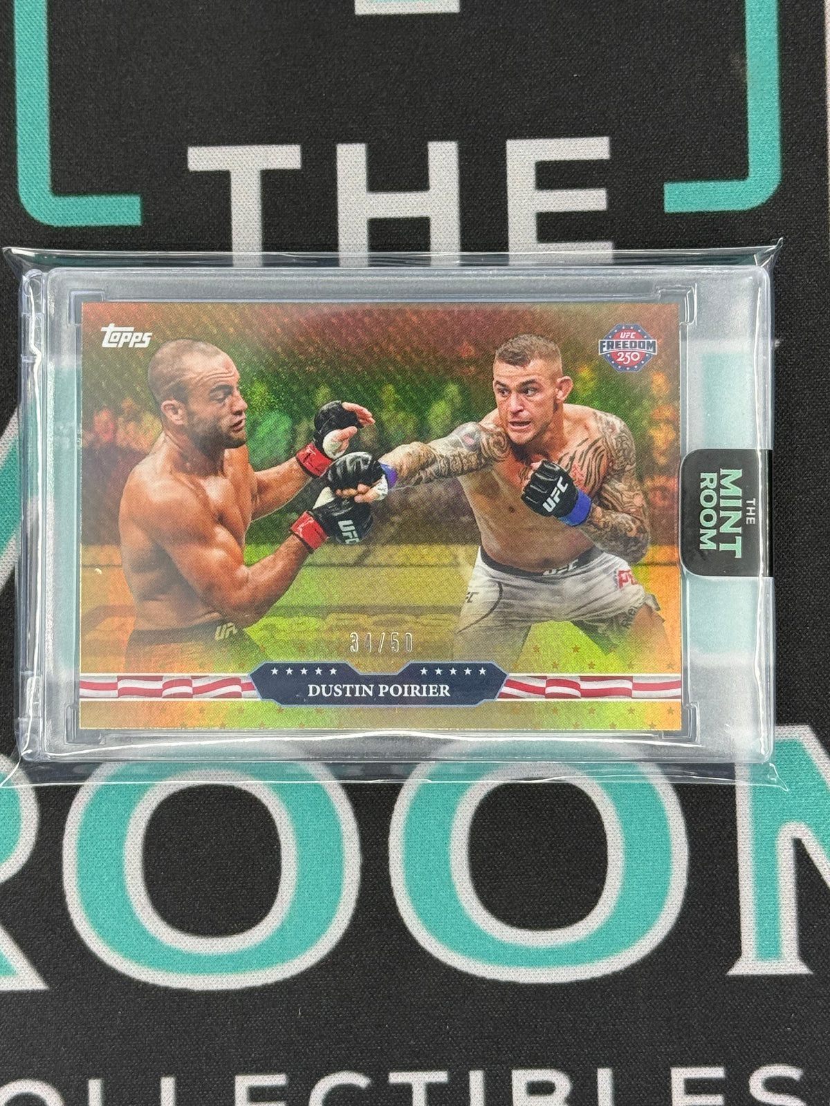 2026 UFC 250 Dustin Poirier Gold /50