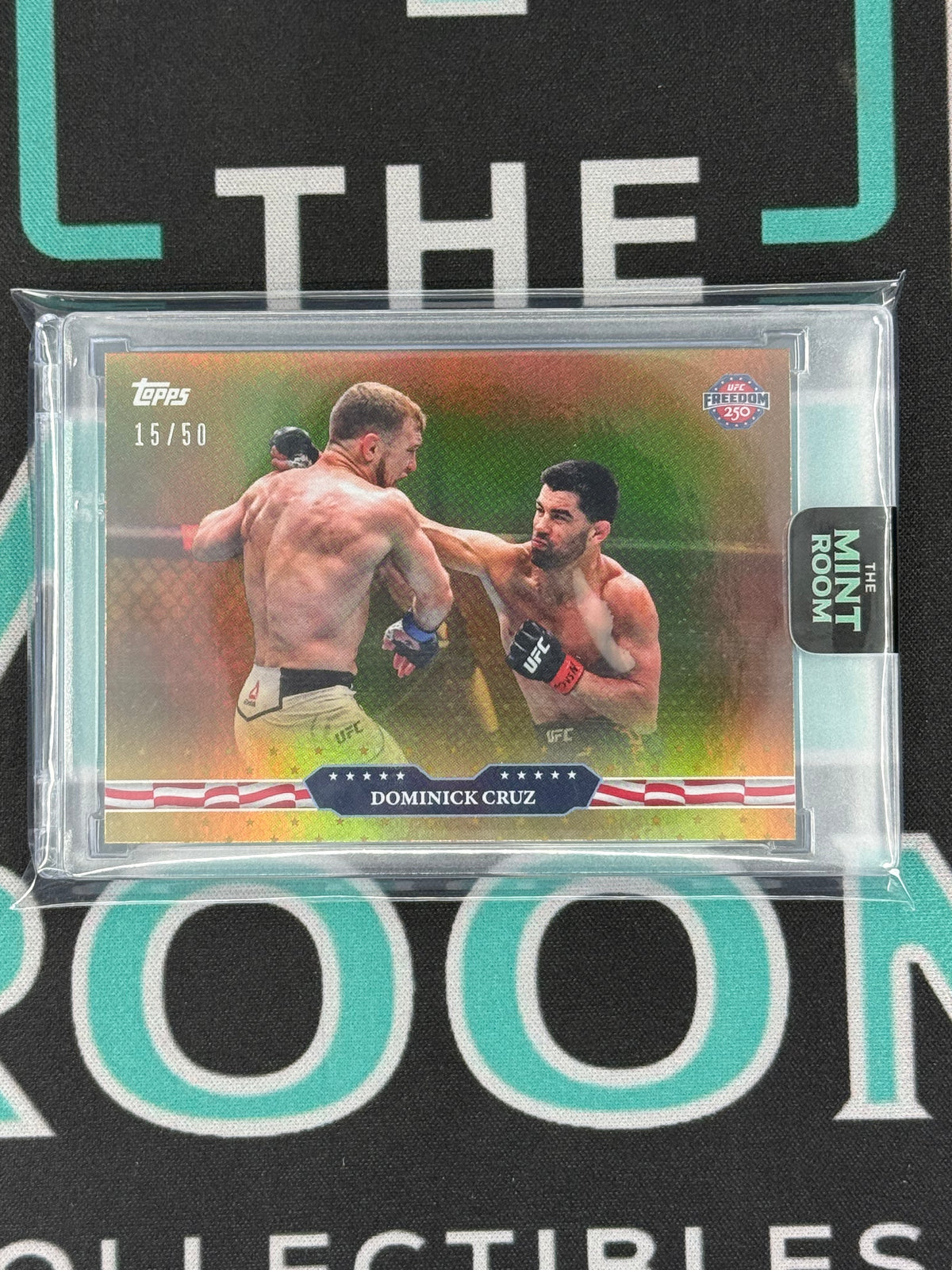 2026 UFC 250 Dominick Cruz Gold /50