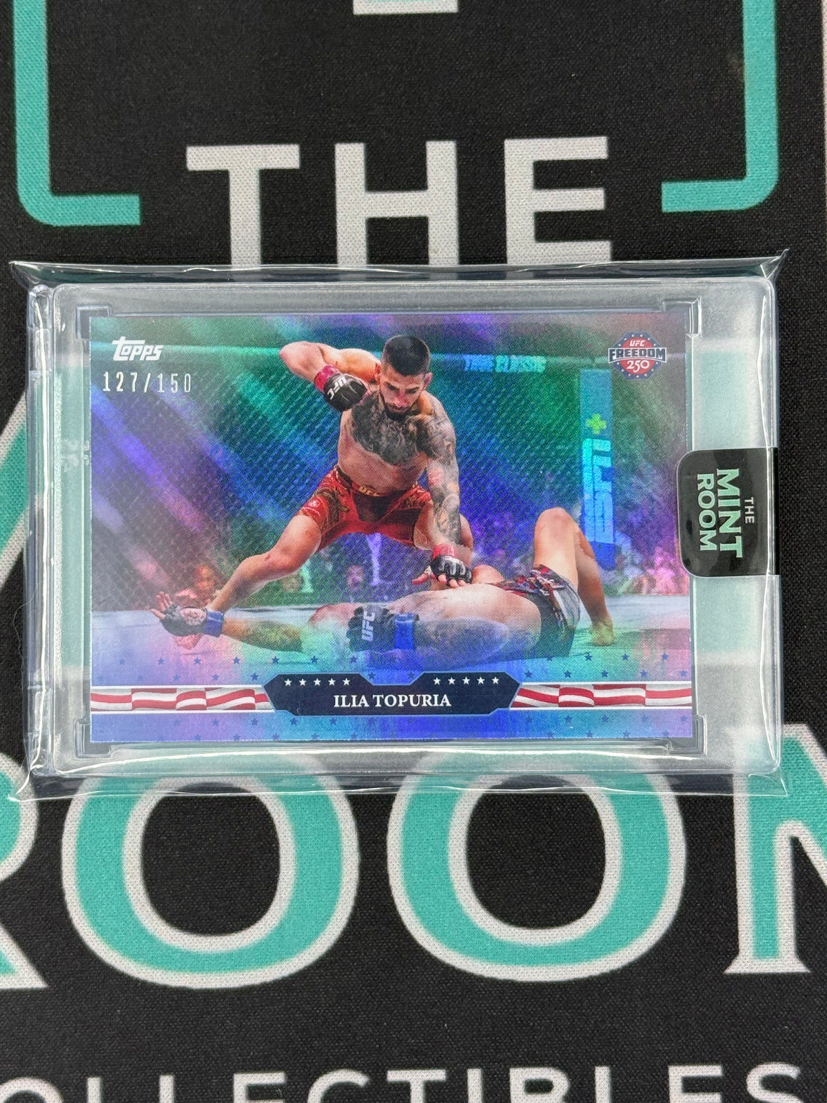 2026 UFC 250 Ilia Topuria Blue /150