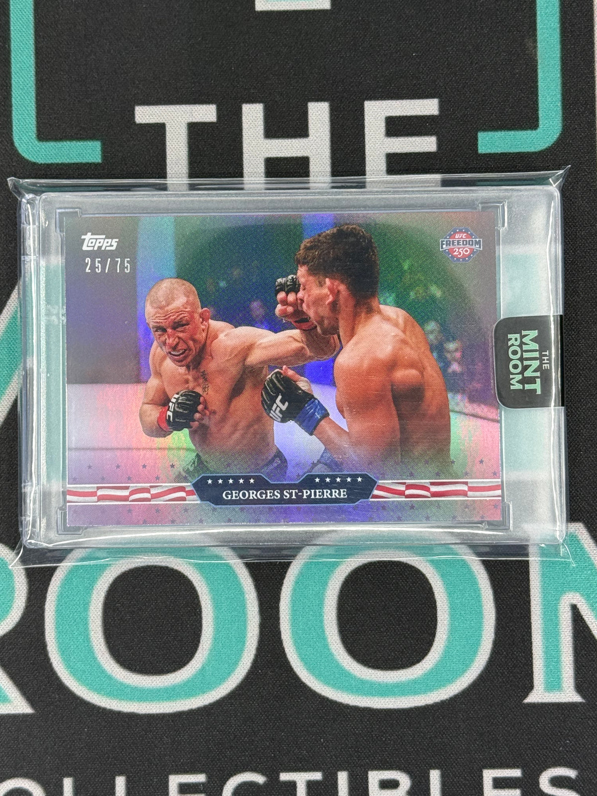2026 Freedom 250 George St-Pierre Purple /75