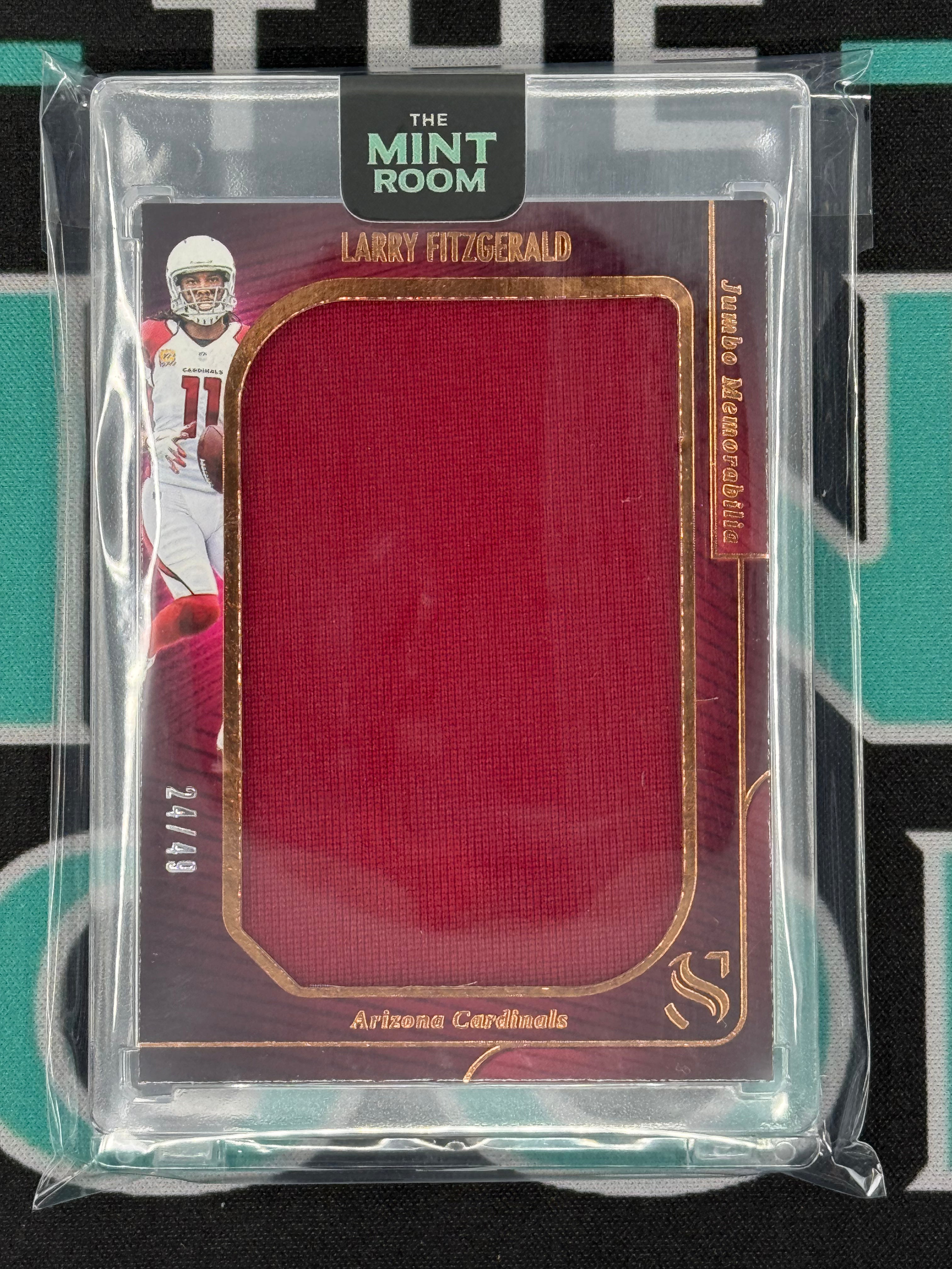 2025 Silhouette Larry Fitzgerald Jumbo Patch /49