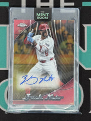 2025 Chrome Update Zach Neto Chromeography Auto Red /50