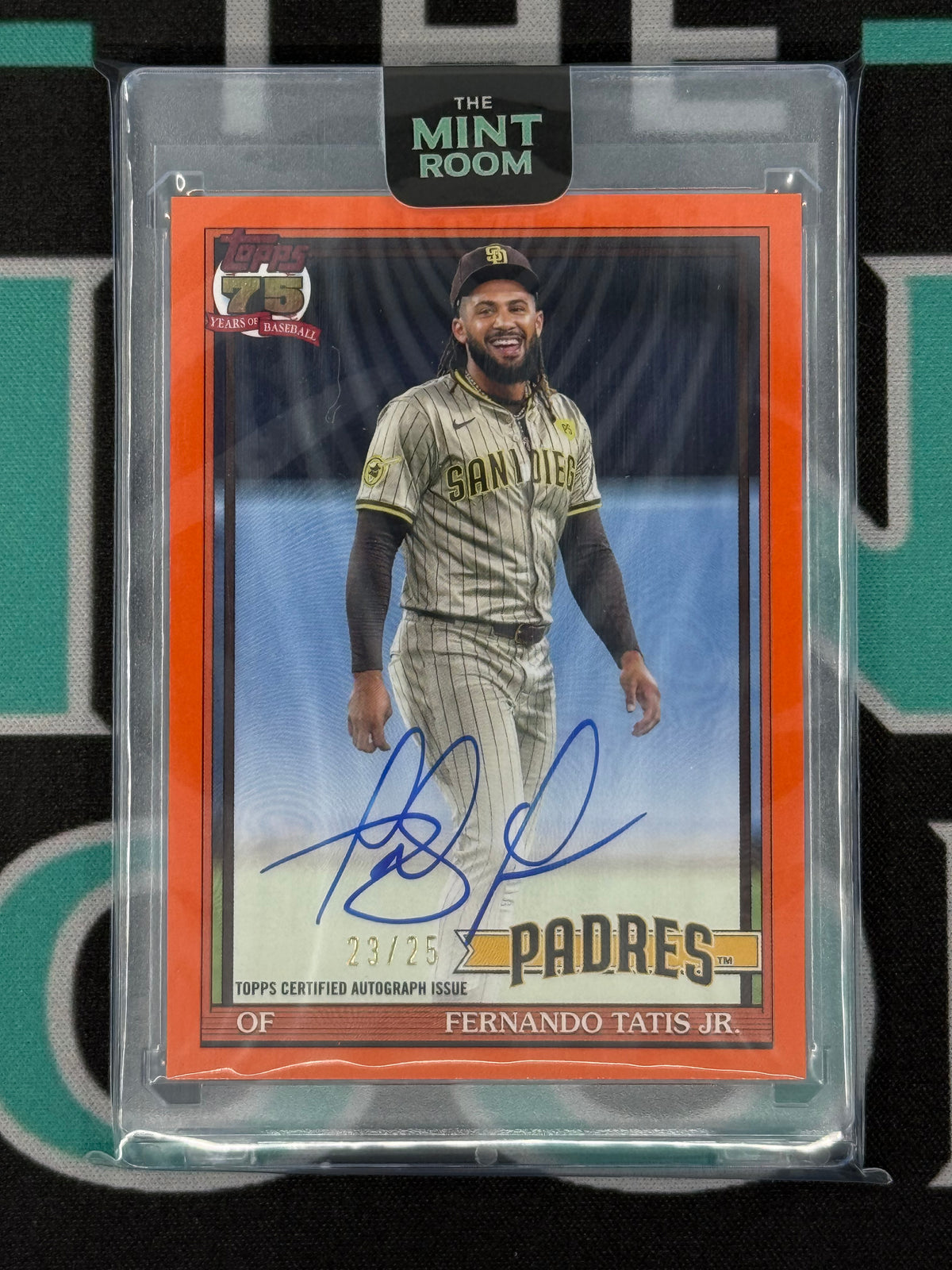 2026 Series One Fernando Tatis Jr. Orange Auto /25
