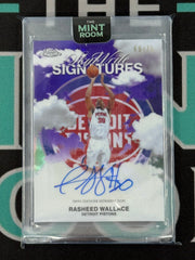 2025 Chrome Rasheed Wallace Skywrite Signatures Purple /75