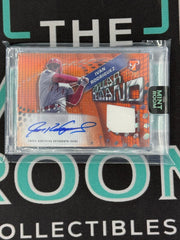 2025 Pristine Ivan Rodriguez Popular Demand Patch Auto Orange /25