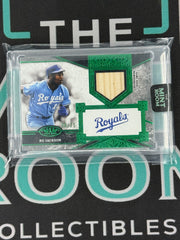 2025 Tier One Bo Jackson Game Used Bat Patch Green /25