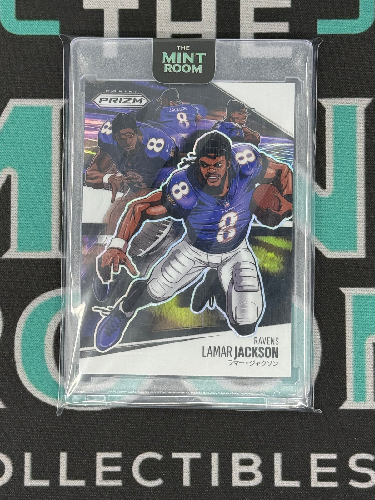 2025 Prizm Lamar Jackson Manga