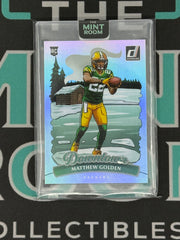 2025 Donruss Matthew Golden Downtown Rookie