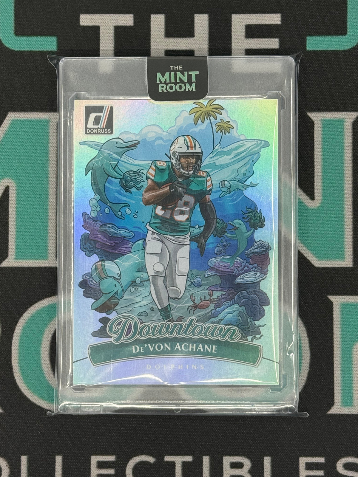 2025 Donruss De'Von Achane Downtown