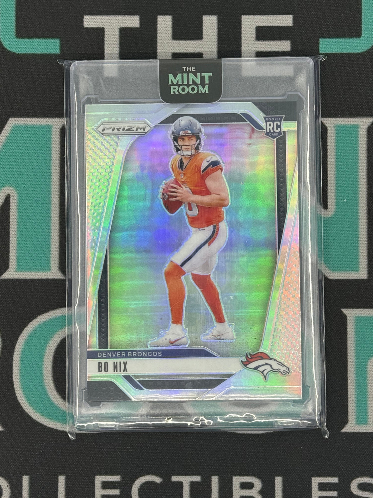 2024 Prizm Bo Nix Silver Rookie