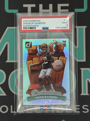 2025 Donruss Shedeur Sanders Downtown Rookie PSA 9