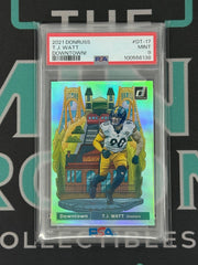 2021 Donruss T.J. Watt Downtown PSA 9