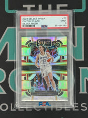 2024 Select Caitlin Clark Silver Prizm Rookie PSA 9