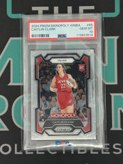 2024 Prizm Monopoly Caitlin Clark Rookie PSA 10