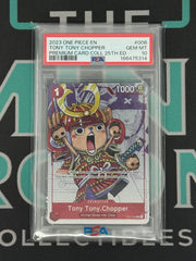 2023 Premium Card Collection 25th Anniversary Edition Tony Tony Chopper PSA 10