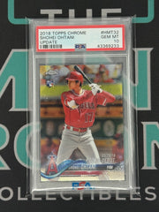 2018 Chrome Update Shohei Ohtan Rookiei PSA 10