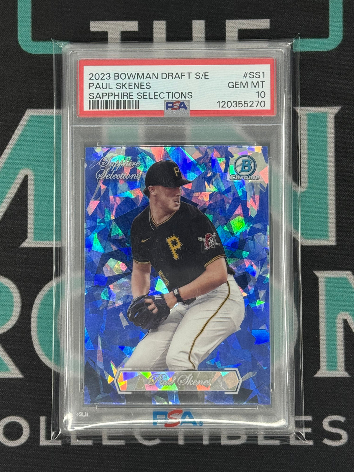 2023 Bowman Draft Sapphire Selections Paul Skenes PSA 10