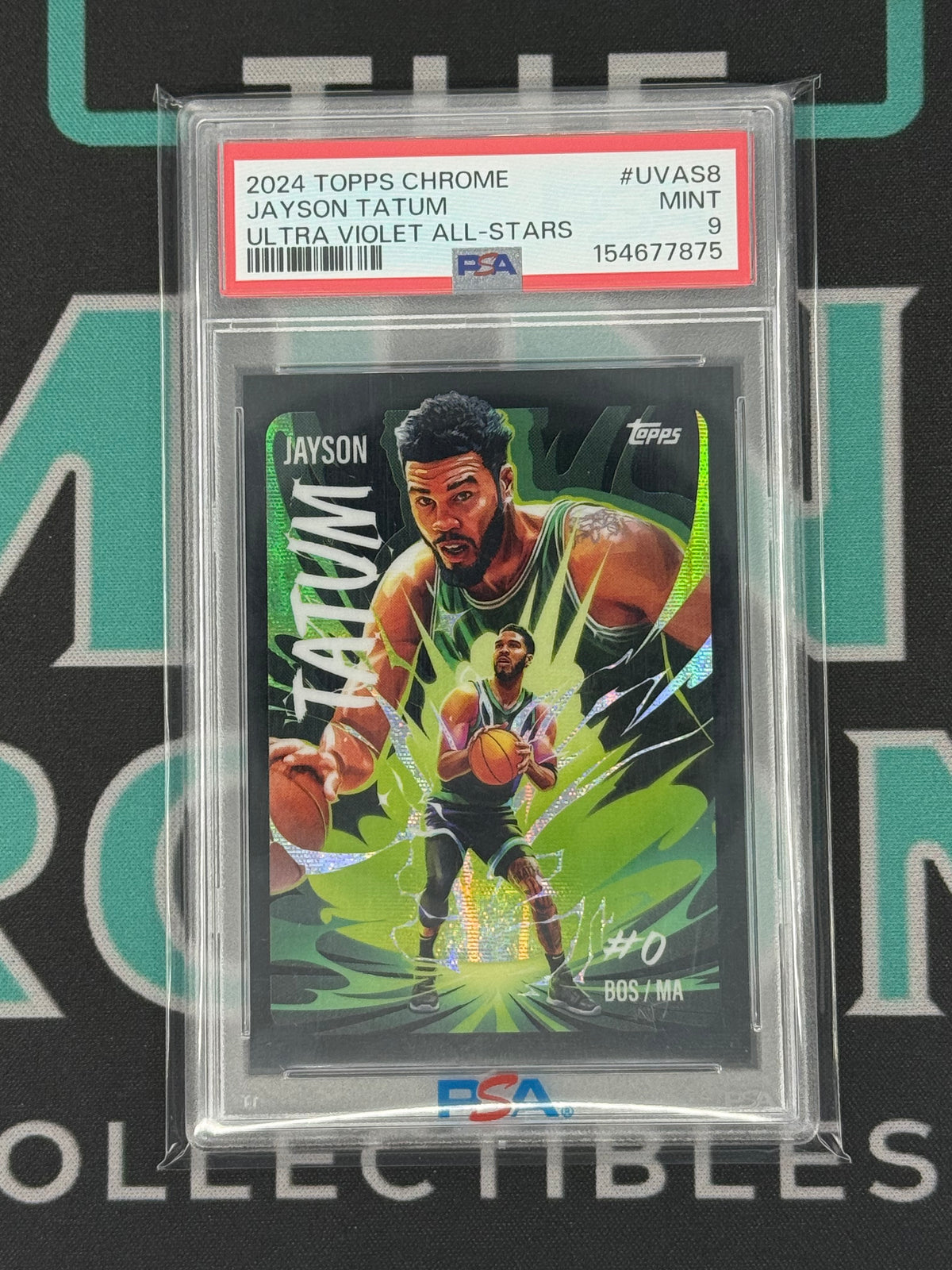 2024 Chrome Jayson Tatum Ultra Violet All-Stars PSA 9