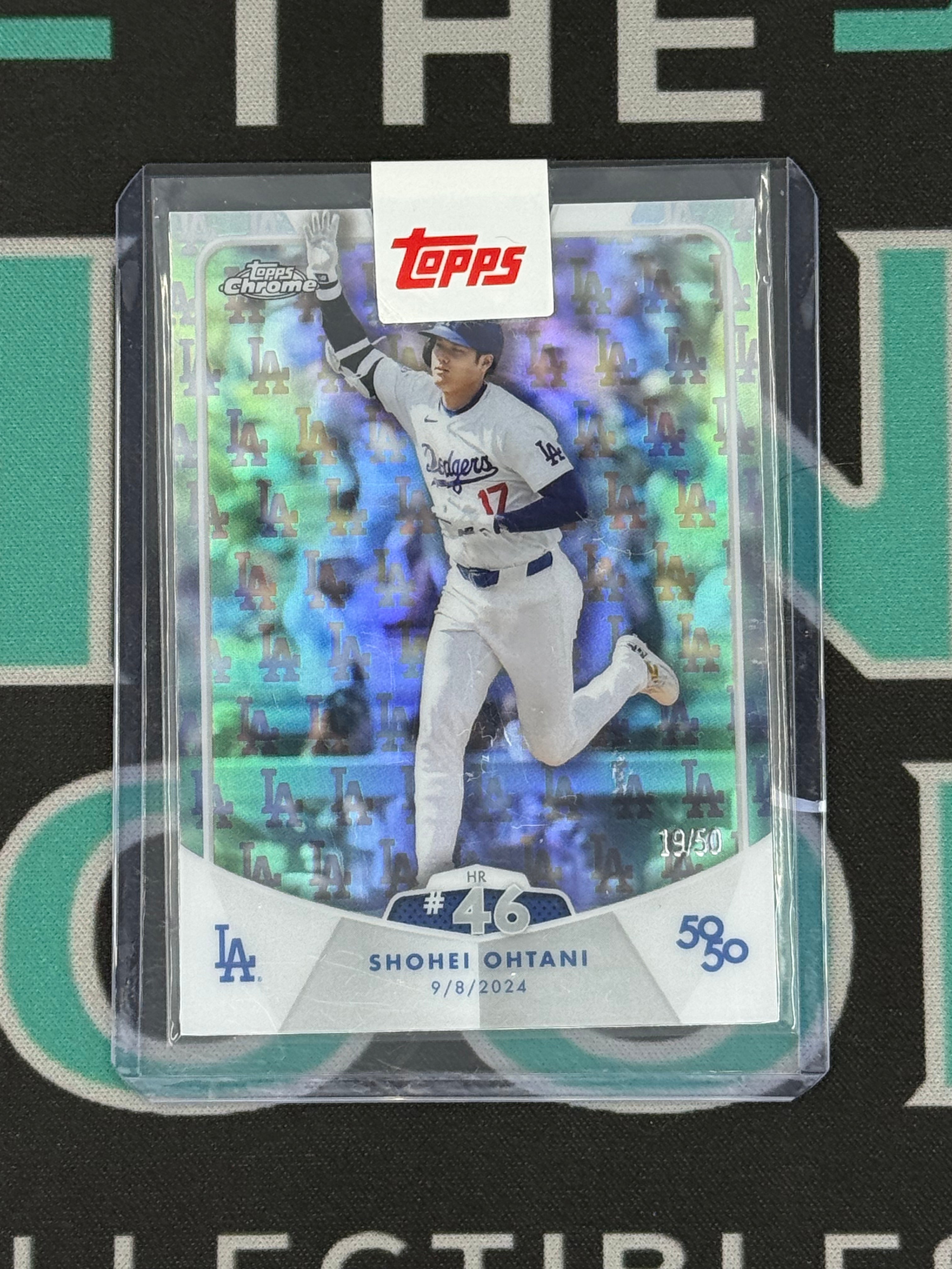 2024 Topps Chrome Shohei Ohtani 50/50 HR #46 /50