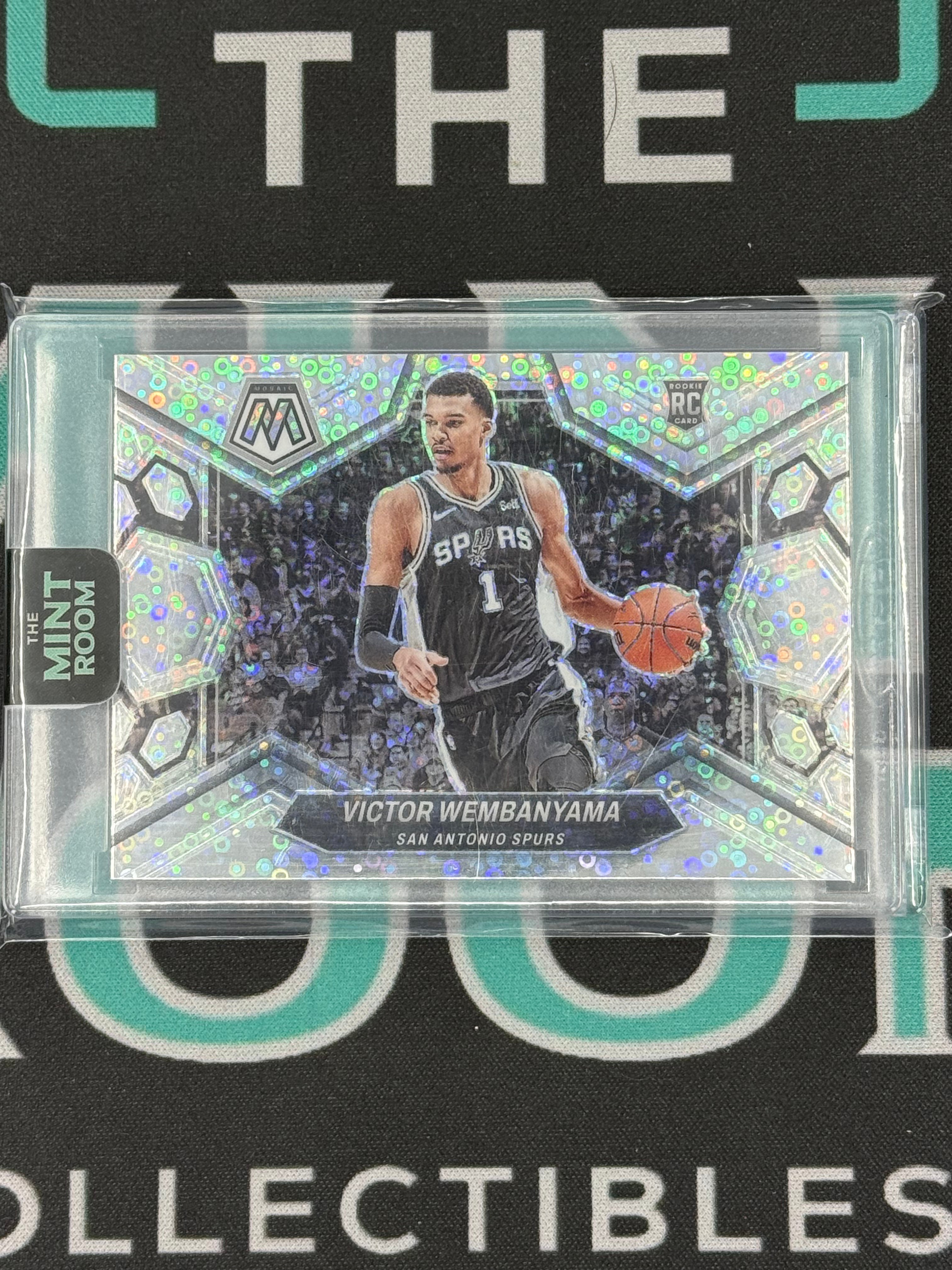 2024 Panini Mosaic Victor Wembanyama Rookie Silver Disco