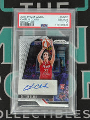 2024 Panini Prizm WNBA Caitlin Clark Rookie Auto PSA 10