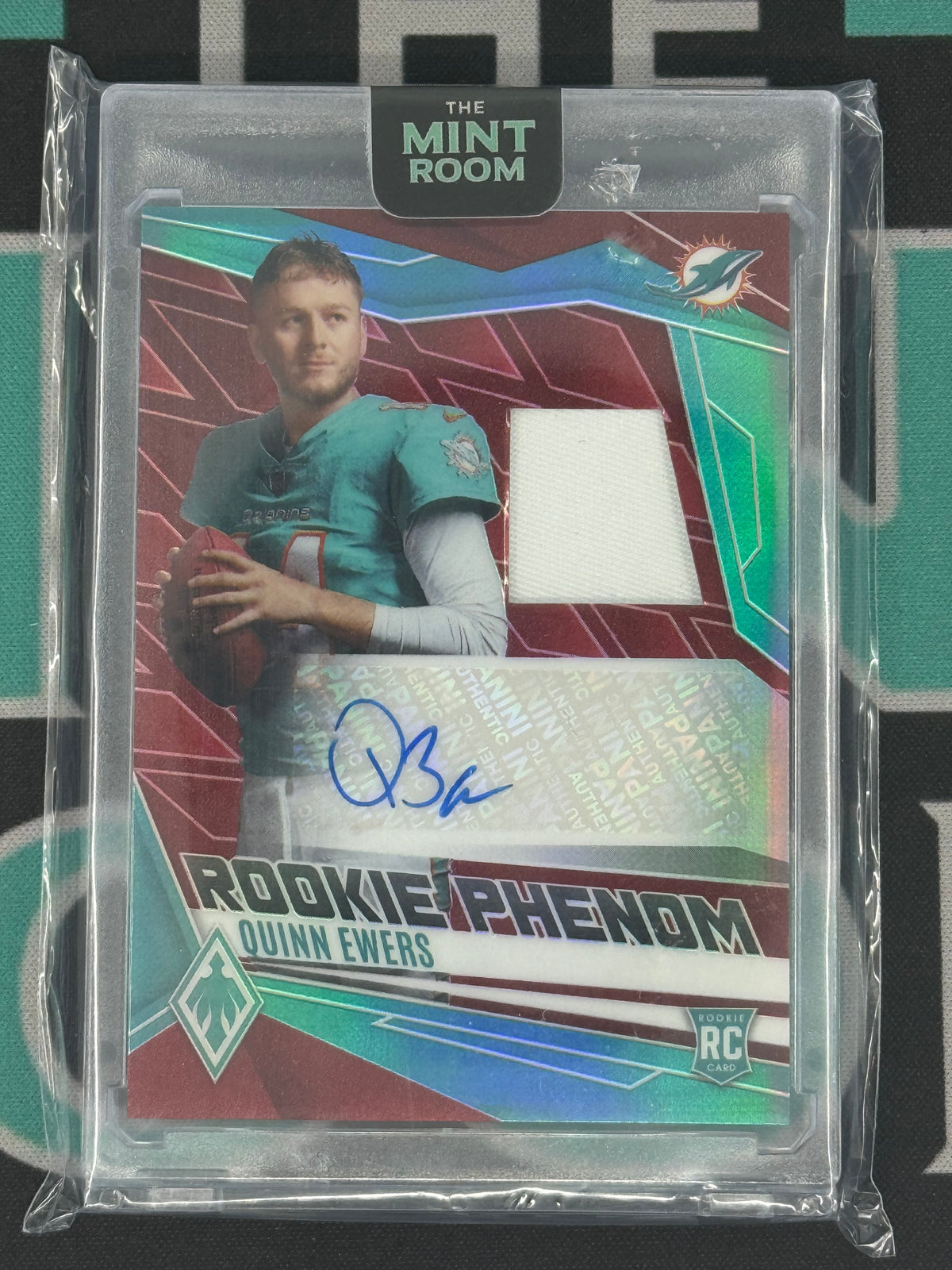2025 Panini Phoenix Quinn Ewers Rookie Phenom Rookie Patch Auto /99