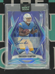 2025 Panini Phoenix Omarion Hampton Purple Rookie Auto /49
