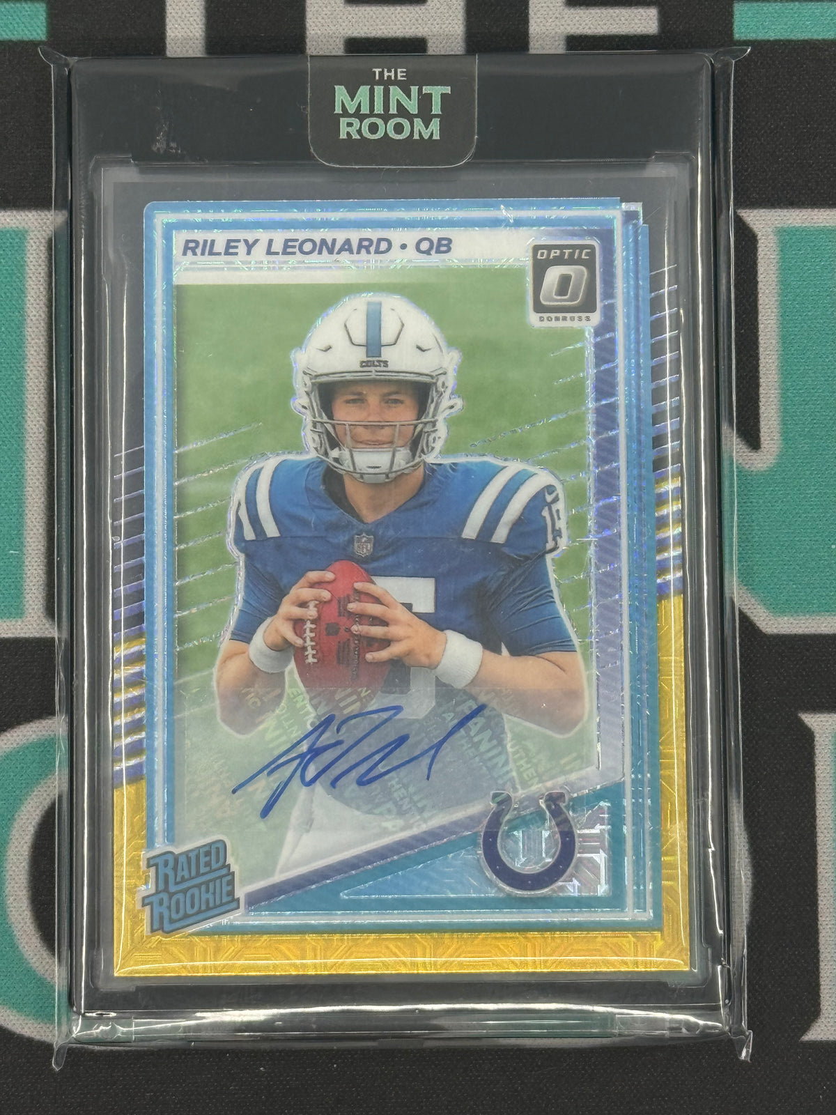 2025 Panini Optic Rated Rookie Riley Leonard Auto 60/60