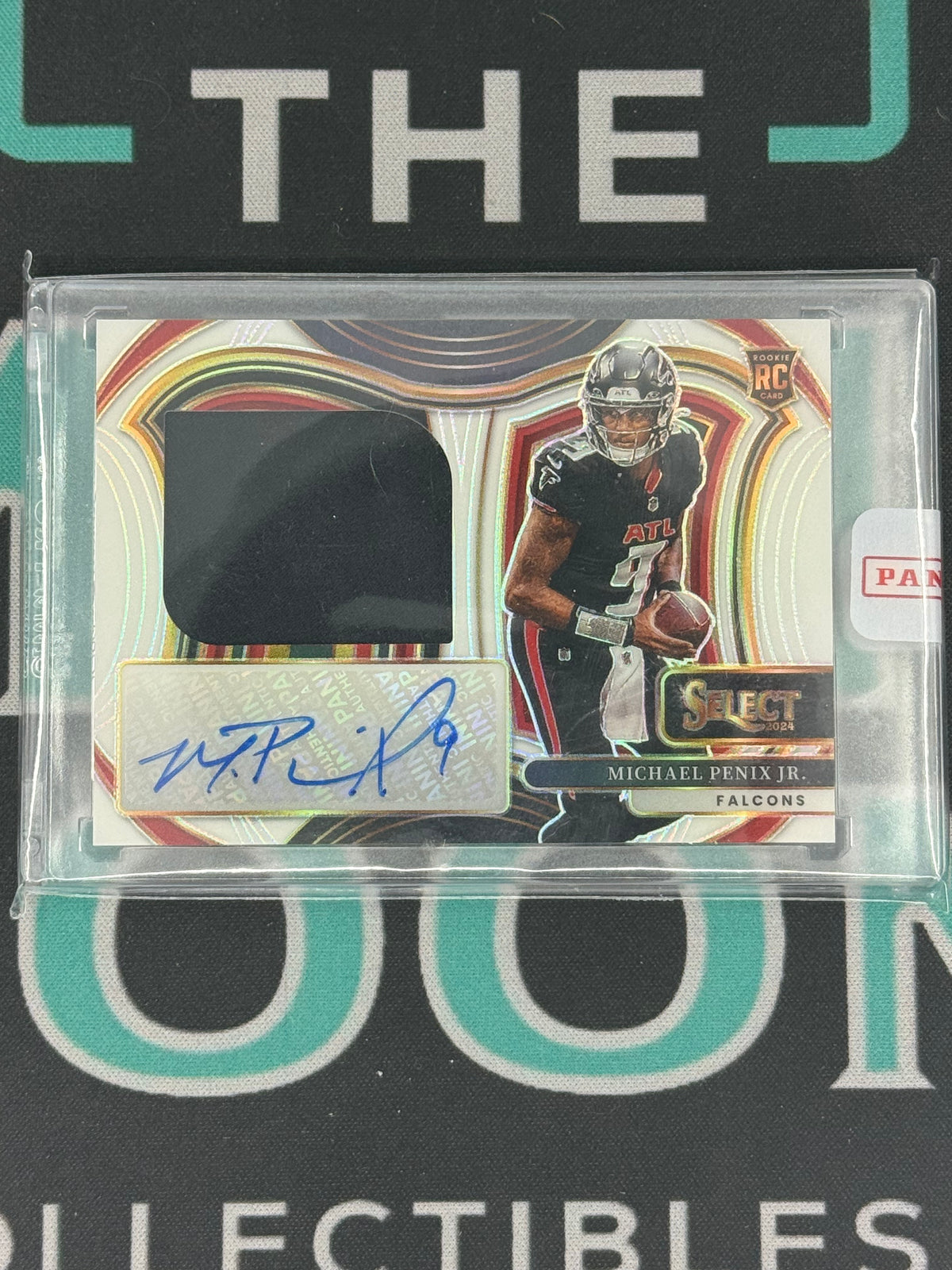 2024 Panini Select Michael Penix Jr. Rookie Patch Auto /75