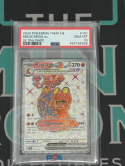 2024 Twilight Masquerade Magcargo ex Ultra Rare PSA 10
