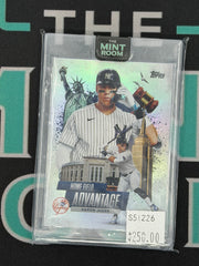 2025 Chrome Aaron Judge Home Field Advantage