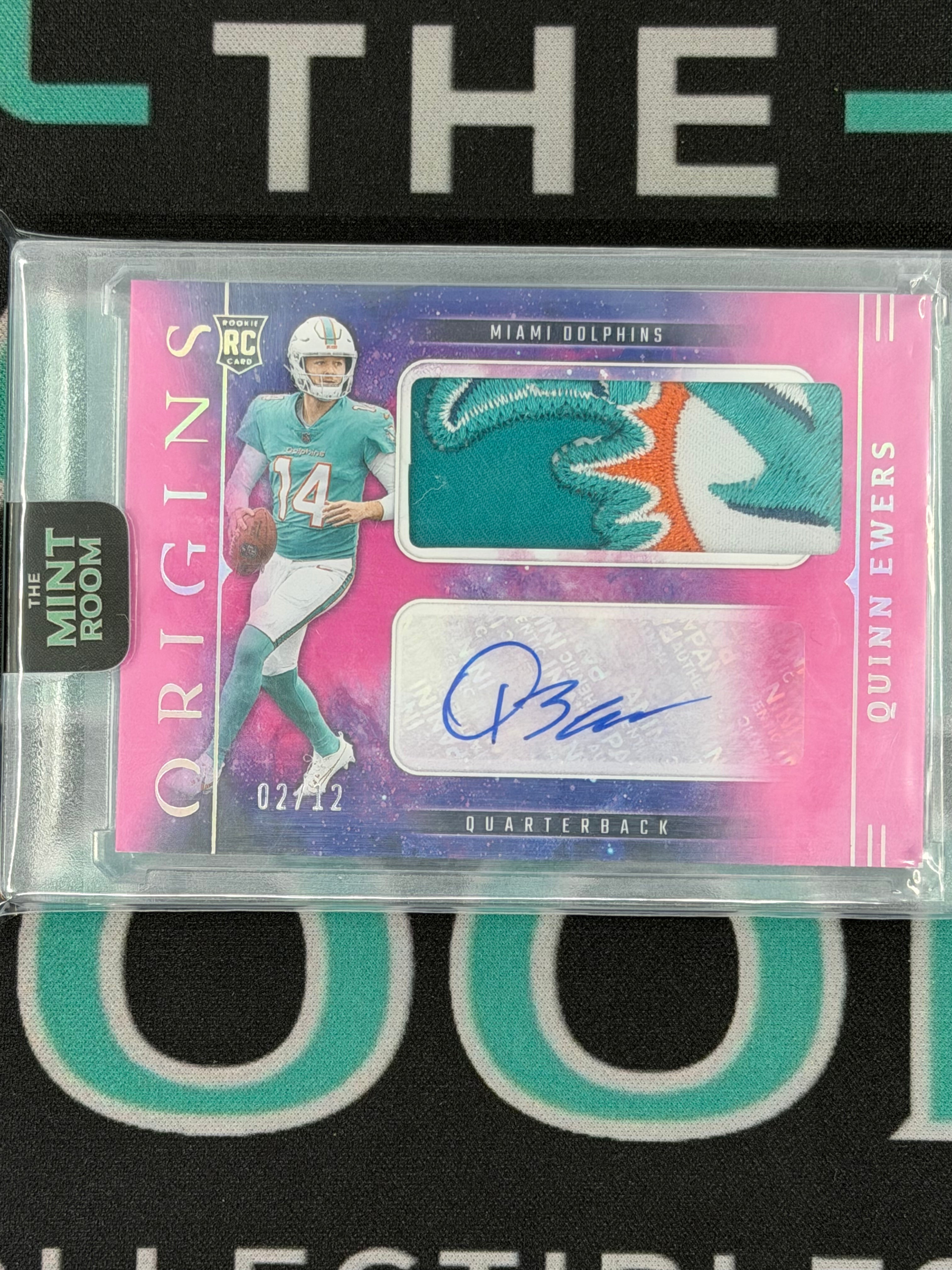2025 Origins Quin Ewers Rookie Patch Auto /12