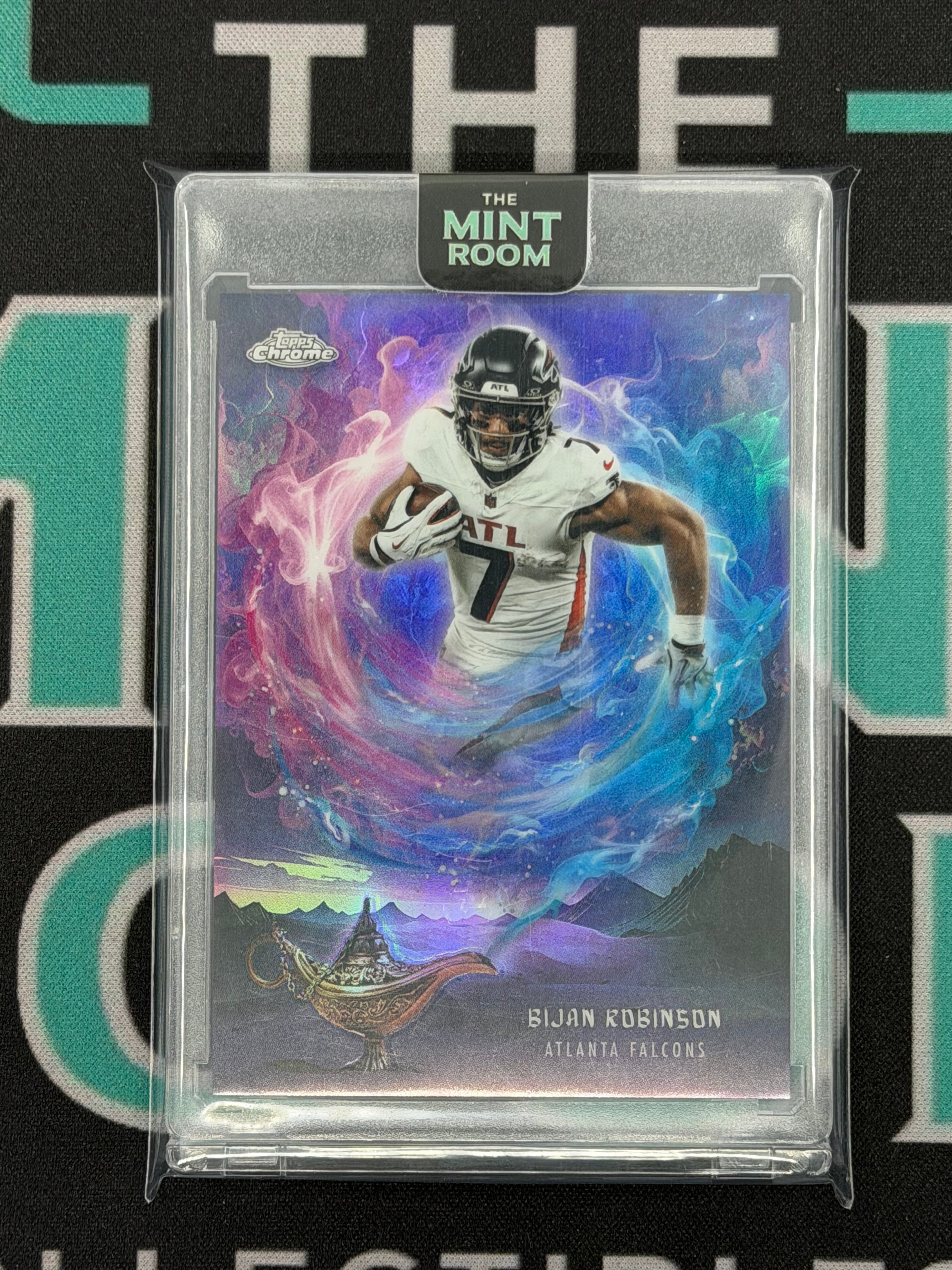 2025 Chrome Bijan Robinson Genies