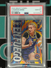 2024 Select Cameron Brink En Fuego PSA 10