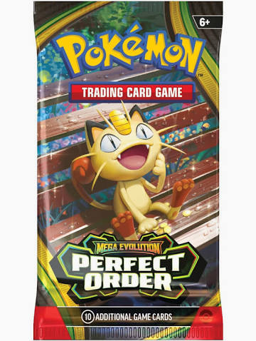 Pokemon Mega Evolution Perfect Order Booster Pack