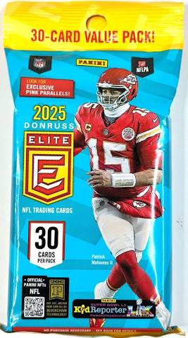 2025 Panini Donruss Elite NFL 30 Card Value Pack