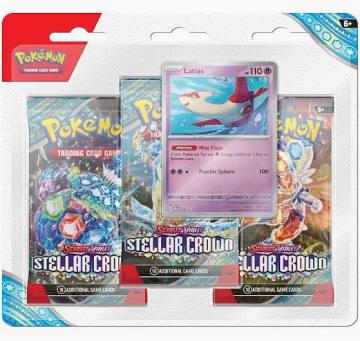 Pokemon Scarlet & Violet Stellar Crown Blister Pack Latias Promo
