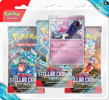 Pokemon TCG Scarlet & Violet Stellar Crown Blister Pack Tinkaton Promo