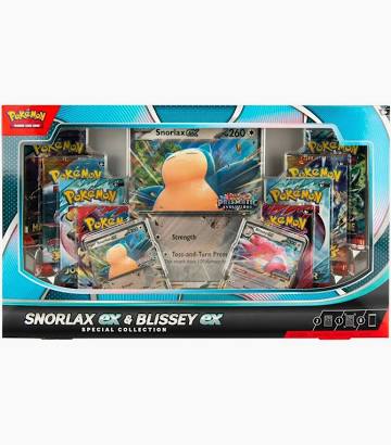 Pokemon Scarlet & Violet Snorlax EX & Blissey EX Special Collection Box