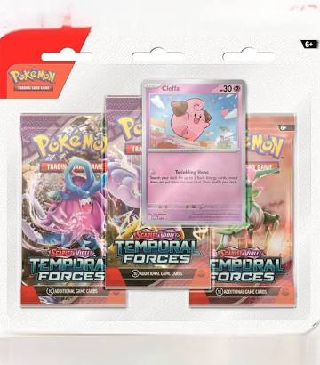 Pokemon Scarlet & Violet Temporal Forces Cleffa Blister Pack