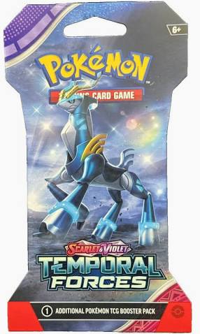 Pokemon Scarlet & Violet Temporal Forces Sleeved Booster Pack