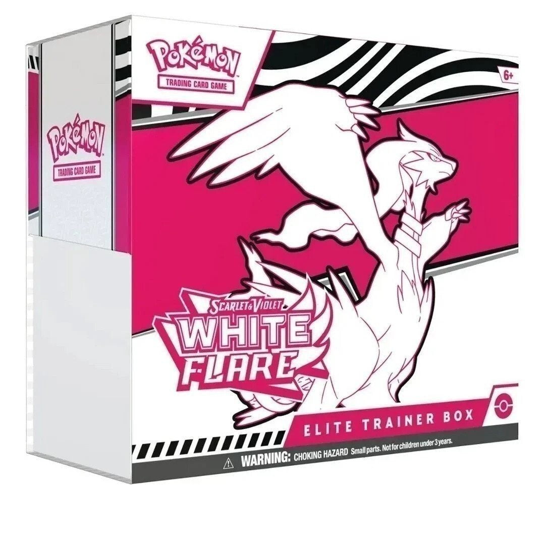 Pokemon Scarlet & Violet White Flare Elite Trainer Box