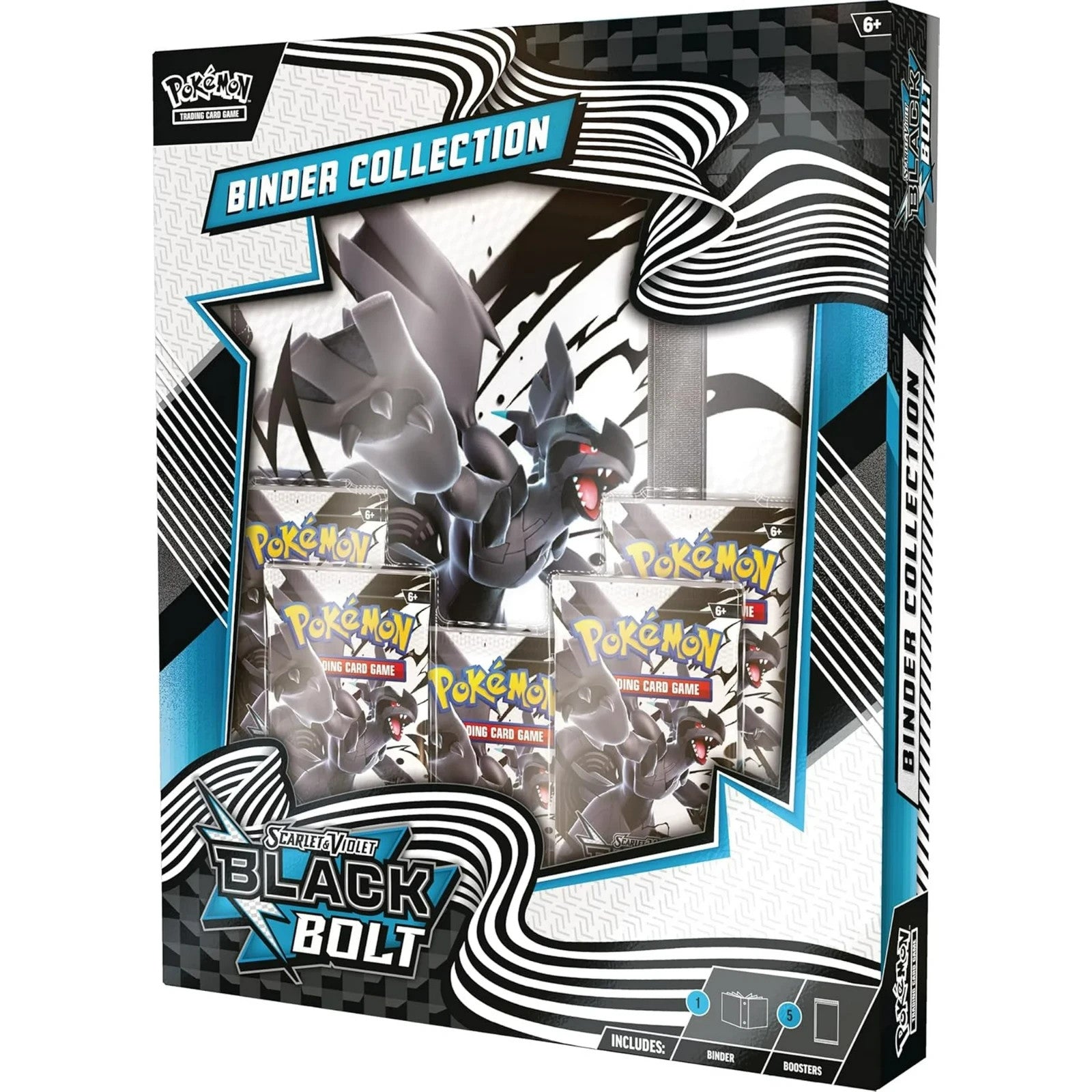 Pokemon Scarlet & Violet Black Bolt Binder Collection Box
